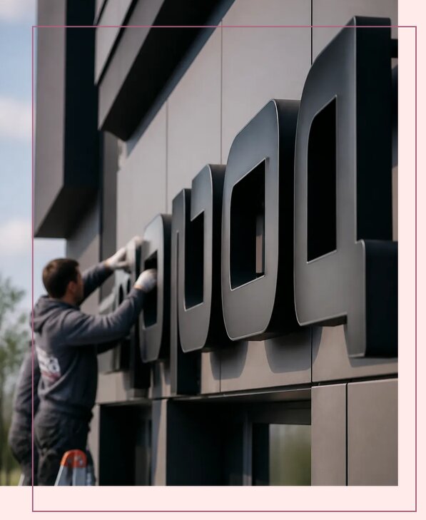 Буквы из ПВХ на заказ в Кинешме от 4548 р. | Аванза-Кнш